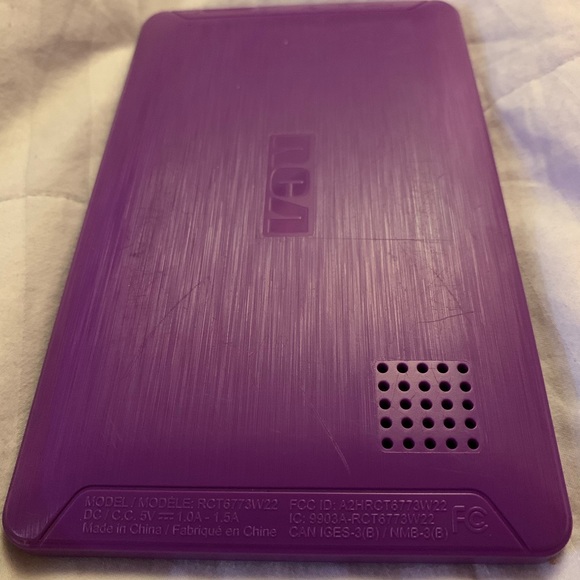 RCA Voyager 8GB 7in QuadCore Purple Android Tablet - Picture 4 of 9